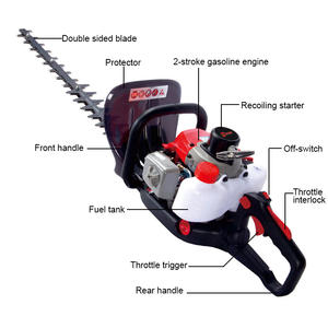 Rorx Factory Supply Largeur de coupe à 2 temps 650mm <span class=keywords><strong>Essence</strong></span> 25.4cc Coupe-<span class=keywords><strong>haie</strong></span> - Product Image 2