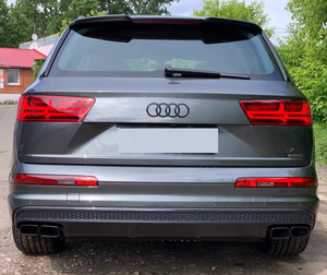 Sypes ท่อไอเสียรถยนต์สำหรับรถออดี้ Q7ขึ้น SQ7สแตนเลสปลายท่อไอเสียประสิทธิภาพเงินสีดำ - Product Image 3