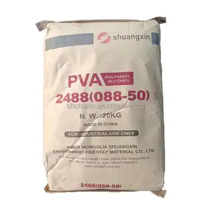 Nhà Máy Giá Polyvinyl rượu PVA 9002-89-5 chất lượng cao bột PVA keo bột shuangxin PVA 2488