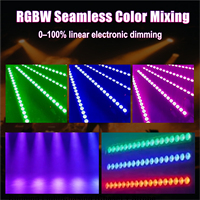 Barre de lumière LED 18x10W RGBW 4-en-1 DMX à activation sonore, IP20, pour scène, club, KTV, DJ, discothèque – Vente directe usine