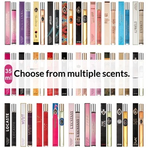 Perfume Líquido para Hombre y Mujer en Frasco con Notas Florales, Frutales y Amaderadas, Portátil, 35 ml, Empaque Exquisito - Product Image 1