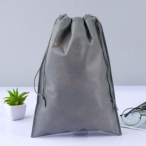 Nouveau produit : Pochette de rangement pour chaussures écologique, sac à cordon non tissé avec logo personnalisé - Product Image 1