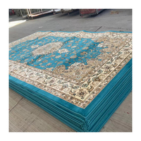 Tapis de prière musulman imprimé pour mosquée, motifs personnalisés Axminster, rouleau 4*25, tapis sur mesure pour mosquée