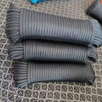 Maßgefertigte Hochfeste 4mm Nylon-Fallschirmschnur Polyester Geflochtenes Seil für Outdoor-Klettern Camping Spulenverpackung HuaRui