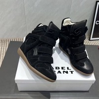 Scarpe sportive casual alte da donna in stile europeo-americano, per outdoor e streetwear, con rialzi interni, estive e impermeabili