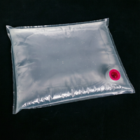 Sac Bag-in-Box Transparent 20L avec Robinet de Versement, Écologique, Rechargeable, avec Sortie d'Eau pour Huile, Eau, Liquides, Aliments, Mayonnaise