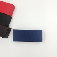 Étui à lunettes rigide carré résistant à la pression en cuir PU coloré, personnalisable avec logo, pour hommes et femmes