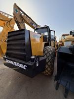 DYNAPAC CA30D PROMOTION EXCEPTIONNELLE SHANGHAI YARD VENTE À BAS PRIX ROULEAU COMPRESSEUR ROUTIER AVEC MOTEUR ÉLECTRIQUE/ÉTHERÉN/DRYSEL