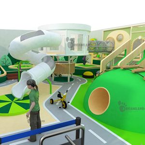 Parc d'aventure modulaire commercial intérieur pour tout-petits, équipement souple pour bébés - Product Image 1