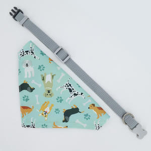 Nouveautés : Bandanas personnalisés imprimés avec des dessins animés, design carré, accessoires pour animaux de compagnie, bandanas tendance pour chiens et chats - Product Image 2