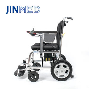 Costo efectivo poder económico de silla de ruedas de aluminio plegable silla de ruedas eléctrica con batería de litio - Product Image 3