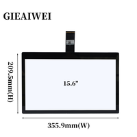 Écran tactile capacitif PCAP personnalisé de 7, 10.1, 12.3, 15.6, 17.3, 18.5, 19.5, 21.5, 23.6, 23.8, 27, 32, 42 pouces, vente en gros, verre tactile OEM
