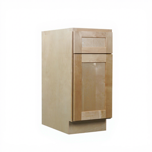 Fournisseur d'armoires de cuisine Armoire à revêtement transparent de haute qualité Prix d'usine Finition naturelle Armoires en bois d'Amérique - Product Image 1