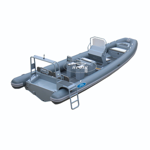 RHIB 860 material Hypalon casco de aluminio semirrígido barco de pesca grande gommone <span class=keywords><strong>9</strong></span> <span class=keywords><strong>MT</strong></span> - Product Image 2