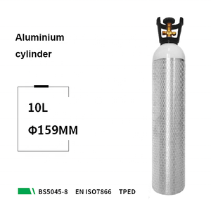 Lebensmittelechter 20-Pfund-Aluminiumflasche Kohlendioxid <span class=keywords><strong>CO2</strong></span>-Tank zu Gutem Preis - Product Image 6