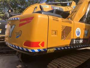 SY215C 2023 Sany รถขุดตีนตะขาบไฮดรอลิกขนาดกลาง20ตันรถขุดมือสอง215ปีแบรนด์จีนมือสอง - Product Image 3