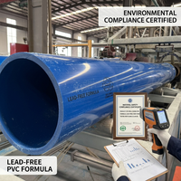 Tuyau de revêtement et de filtration en PVC-U pour puits de forage 110/125/140/165/180/200/225/250 mm pour les eaux souterraines et les puits d'irrigation