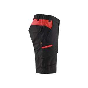 BLAKLADER - 144618329956C46 Industry shorts <b>stretch</b> <b>Black</b>/Red - EAN 7330509758533 WORK <b>TROUSERS</b> WORK SHORTS - Product Image 4