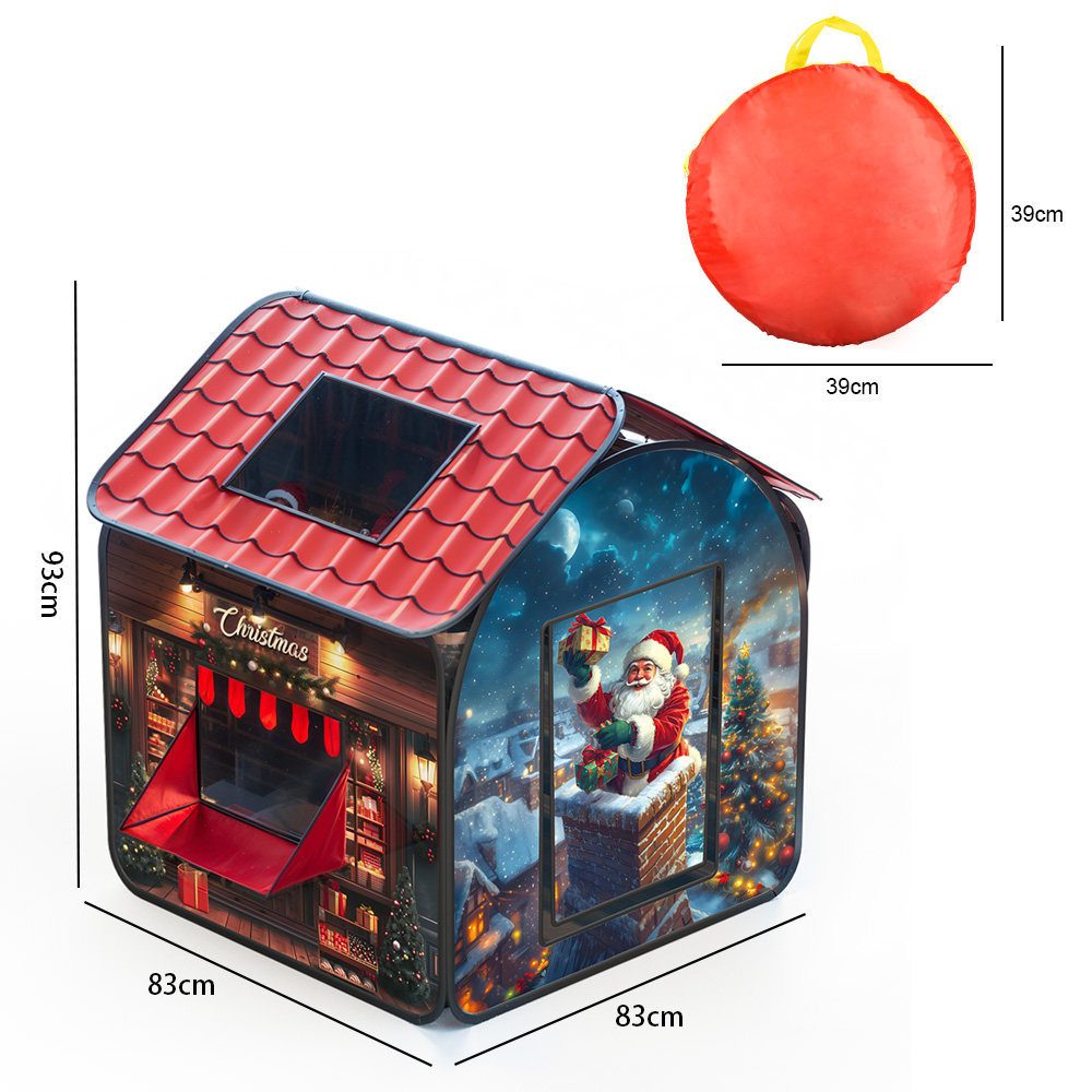 Nighttime Santa Claus blue