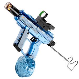 Tide Play Nuovo Modello <span class=keywords><strong>UZI</strong></span> 347 Pistola ad Acqua in Plastica con Elettrificazione a Impulsi, Collegamento a Camera Posteriore e Auto-Pompaggio - Generazione Giocattolo - Product Image 5
