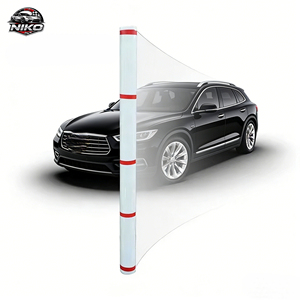 Película protectora para autos NIKO Film Lubrizol, reforzada con revestimiento UV resistente, antidesgarros, a prueba de huellas dactilares, HD transparente, repelente al aceite, TPU PPF, de 15 m. - Product Image 1