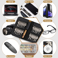 Kit de 25 mini tournevis de précision, tournevis Torx électroniques, outils d'ouverture et de réparation pour iPhone, appareil photo, montre, PC