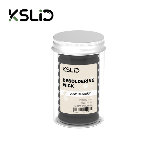 KSLID Anti Static Braided Desoldering Wick for Clean up Solder Leftovers Solder Strip