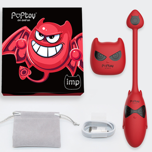 Mainan Seks Penggetar Bentuk Iblis, Mainan Seks Wanita Vibrator Dapat Dipakai Kontrol Jarak Jauh, Nirkabel Melompat Telur - Product Image 1