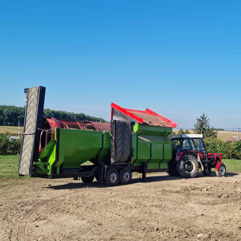 15 90 square Meter Automatic Trommel
