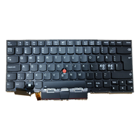 Nouveau clavier d'ordinateur portable pour Lenovo ThinkPad X1 Carbon Gen 8 X1 Yoga 5 Clavier rétroéclairé nordique TrackPoint PK131L11B33