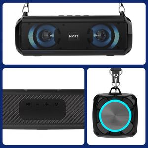 Loa Siêu Trầm Ngoài Trời Không Dây Loa Răng Xanh Loa Mini Âm Nhạc Stereo Ngoài Trời Bãi Biển Rảnh Tay - Product Image 6