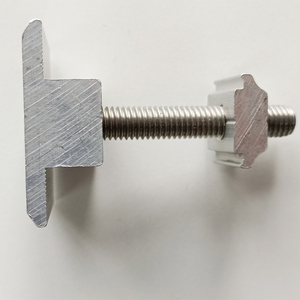 Năng lượng mặt trời gắn kết hệ thống mái nhôm giữa kẹp <span class=keywords><strong>PV</strong></span> thành phần khung năng lượng mặt trời bảng điều khiển giữa kẹp năng lượng mặt trời giữa cuối kẹp - Product Image 3