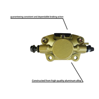 LINGQI RACING Étriers de frein à disque hydraulique Pompe inférieure pour ATV UTV Kid Mini Quad Moto 4 ATV Quad Buggy Pièces détachées
