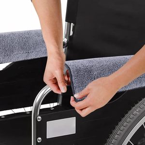 Coussin d'accoudoir pour fauteuil roulant, élargi et confortable, avec fermeture Velcro, pour fauteuil roulant manuel - Product Image 1
