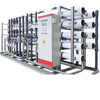 Machines de traitement d'eau industrielle par osmose inverse, équipement de désionisation et d'adoucissement 380V, 1000L/h, garantie 1 an