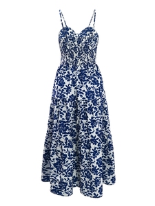 Vestido de Verano Holgado con Estampado Floral y Tirantes Finos, Estilo Boho, para Mujer, en Oferta - Product Image 2
