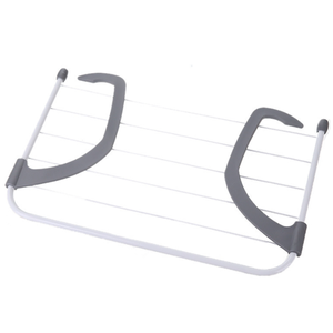 Secador <span class=keywords><strong>de</strong></span> Ropa para <span class=keywords><strong>Radiador</strong></span>, <span class=keywords><strong>Tendedero</strong></span> Plegable para Toallas, Colgador <span class=keywords><strong>de</strong></span> Ropa para Barandillas <span class=keywords><strong>de</strong></span> Balcón - Product Image 2