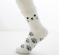 Chaussettes en coton à motif Animal mignon pour femme et fille, motif mignon et amusant, offre spéciale