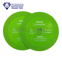 100/115/125/150/180mm lame de scie à disque de coupe en céramique en verre diamant brasé sous vide pour cristal de Jade