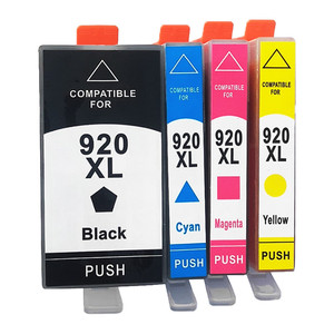 Cartouches d'encre YunLi <span class=keywords><strong>920</strong></span> <span class=keywords><strong>XL</strong></span> complètes avec encre noire neuve pour imprimante <span class=keywords><strong>HP</strong></span> Officejet 6000 6500 6500A 7000 7500 7500A - Product Image 4