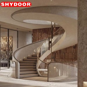 Rampe d'escalier extérieure pour villa, installation facile, design moderne et minimaliste, en <span class=keywords><strong>acier</strong></span> inoxydable 304, main courante soudée haute résistance pour centre commercial et parc - Product Image 3