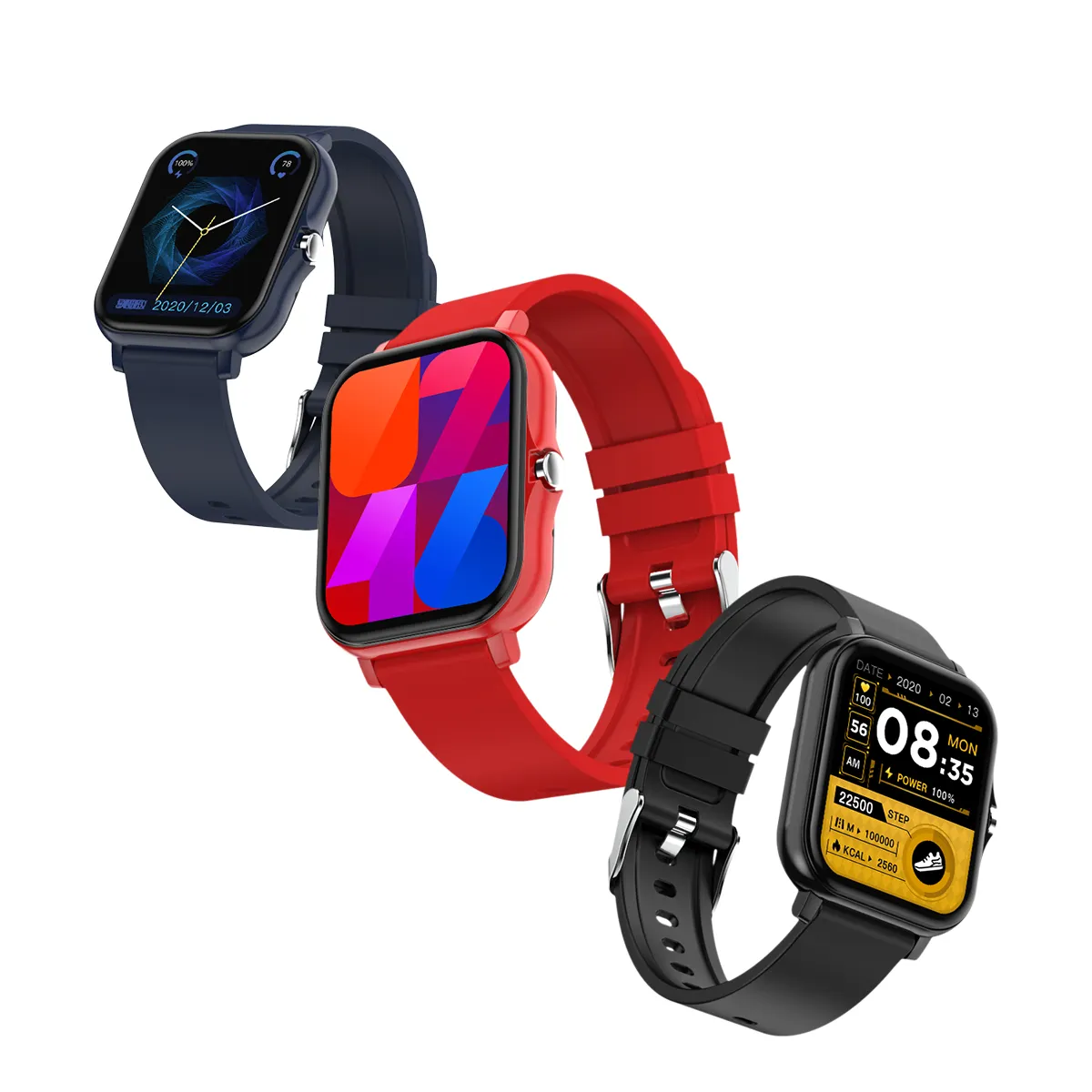 Wholesale High Quality Mobile Phone Watch Online Full Touch Screen Montre Fitness Device Sports Waterproof Reloj APP Smart watch