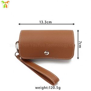 Weekly Daily Pill Box Organiser Medicine Sorter <b>Tablet</b> <b>Holder</b> Storage Dispenser Week AM PM Large Daily Pill Box PU Leather Case - Product Image 2