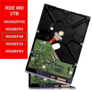 WD20EFAX 2TB Red NAS HDD 3.5 inci SATA3 6Gb/s 5400RPM 256MB Cache SMR Perekaman 24x7 Sepanjang Hari untuk Solusi Penyimpanan NAS Rumah dan SMB - Product Image 1