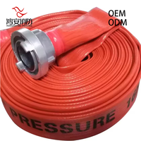 Tuyau d'incendie de qualité chimique 16 bars en caoutchouc nitrile résistant à l'huile 30m avec raccord Camlock en acier inoxydable flexible stabilisé aux UV, fabrication OEM