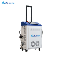 Machine de nettoyage au laser à fibre 300W pour l'élimination de la rouille sur le métal, le plastique, le caoutchouc et l'électronique