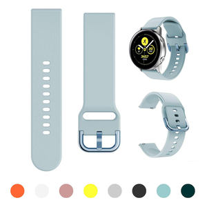 Bracelet en Silicone pour montre <span class=keywords><strong>Samsung</strong></span> Galaxy, 20mm, pour Active 2, <span class=keywords><strong>Gear</strong></span> 3, <span class=keywords><strong>Sport</strong></span>, <span class=keywords><strong>S2</strong></span>, nouvelle collection, - Product Image 3