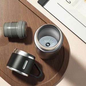 Prix d'usine, vente en gros, ensemble de bouteilles isothermes de 500 ml, cadeau d'affaires, tasse de voyage et 3 couvercles - Product Image 2