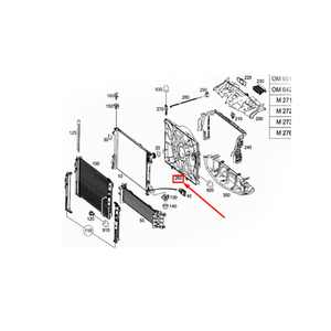 Conjunto de Ventilador de Refrigeración del Motor <span class=keywords><strong>MB</strong></span> SL R231 W212 A2129061002 OEM 2129061002 para Mercedes Benz - Product Image 3