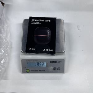 Peigne lisseur portable rechargeable par USB avec contrôle de température à 3 vitesses, compatible camping-car, prise en charge de la langue espagnole - Product Image 5